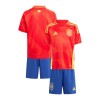 Maillot de Supporter Espagne Domicile Euro 2024 Pour Enfant